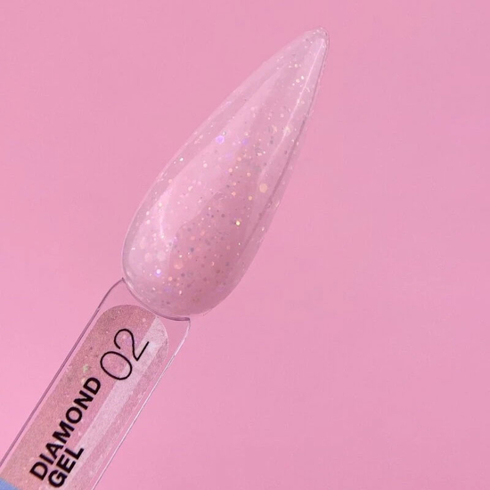 Гель для наращивания LUNA Diamond Gel №2 15 мл, Объем: 15 мл, Цвет: №22