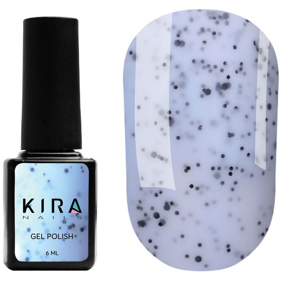 Гель-лак Kira Nails Чиа Пудинг №008 Голубика, 6 мл, Цвет: 008
