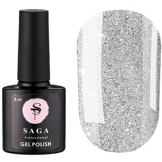 Гель-лак SAGA Fiery Gel №01, 8 мл, Колір: 01