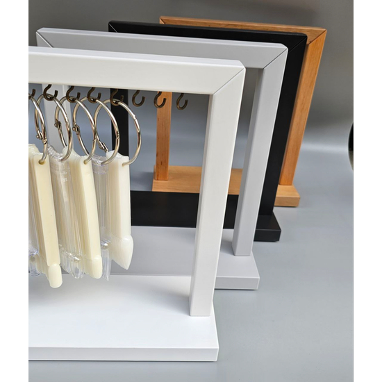 Підставка для типс дерев'яна, колір дерево, 10 гачків, Колір: Дерево2