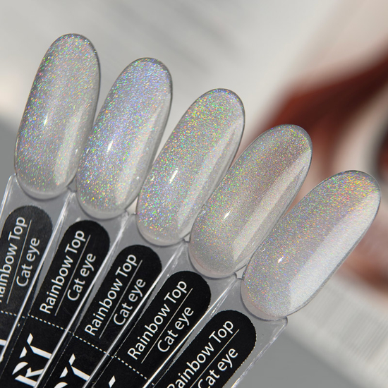 ART Rainbow Top Cat Eye - топ для гель-лака без ЛС, 10 мл4