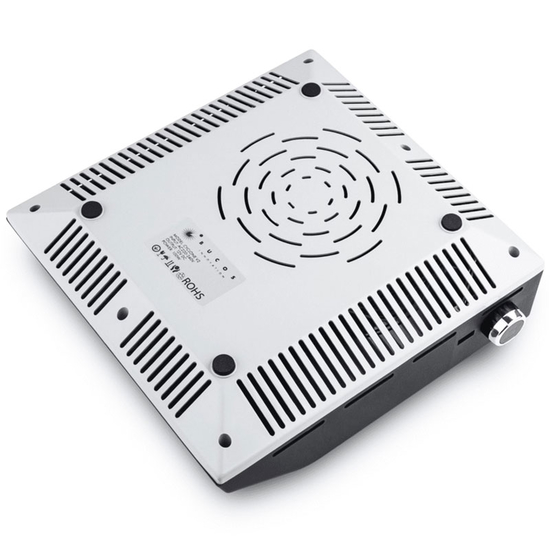 Витяжка для манікюру з фільтром НЕРА BUCOS CYCLONE V2 на 100W Графітова + USB, Колір: Графітова6