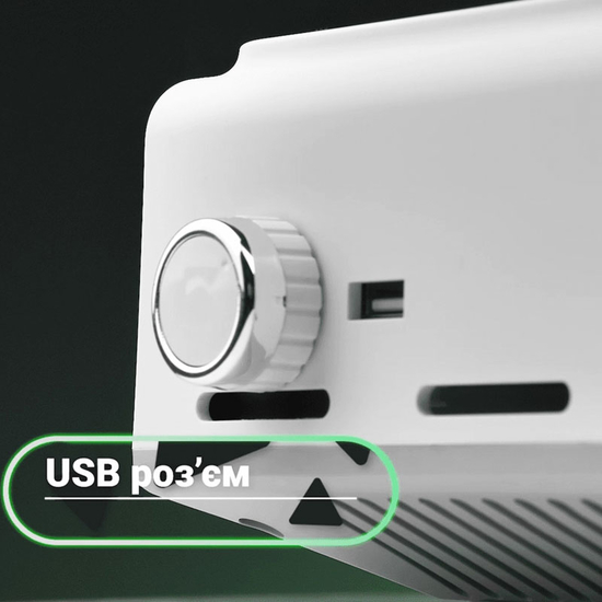 Вытяжка для маникюра с фильтром НЕРА BUCOS CYCLONE V2 на 100W Белая + USB, Цвет: Белая6