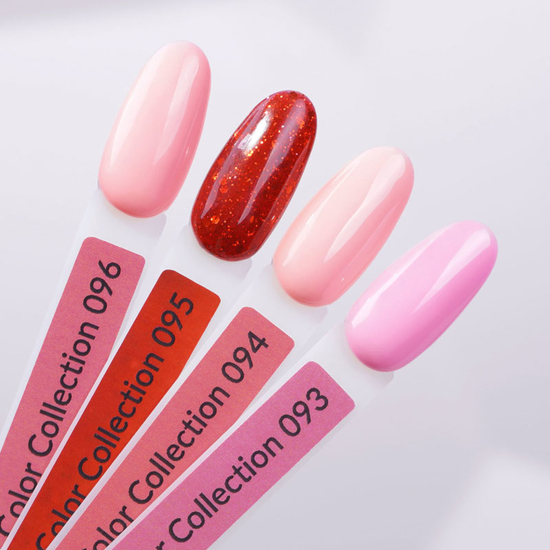 Гель-лак Kira Nails №093 (рожевий, емаль), 6 мл3