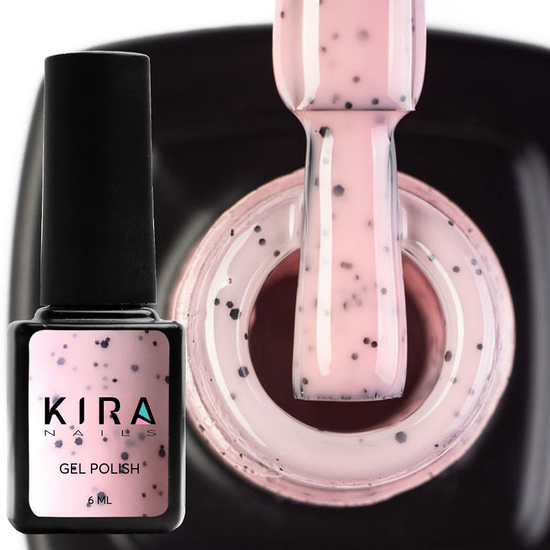Гель-лак Kira Nails Чіа Пудинг №004 Полуниця, 6 мл, Колір: 0042