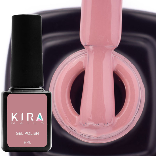 Гель-лак Kira Nails №118 (рожево-шоколадний, емаль), 6 мл2