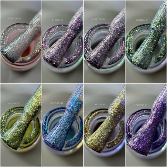 Рідкий гель SAGA Liquid Gel №41 15 мл, Об`єм: 15 мл, Колір: 413