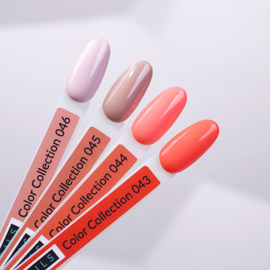 Гель-лак Kira Nails №044 (яркий коралловый-розовый, эмаль), 6 мл4