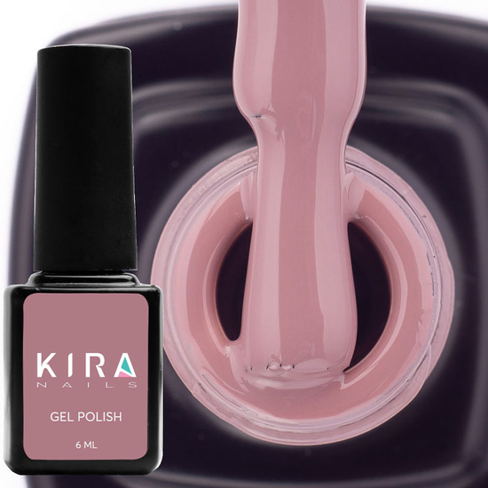 Гель-лак Kira Nails №119 (сливово-коричневый, эмаль), 6 мл2