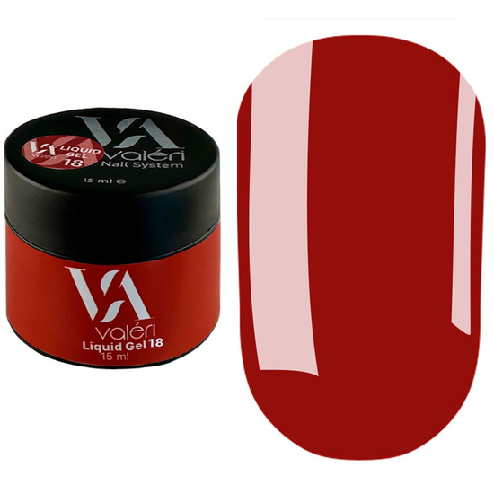Гель Valeri Liquid Gel №018 15 мл, Объем: 15 мл, Цвет: 018