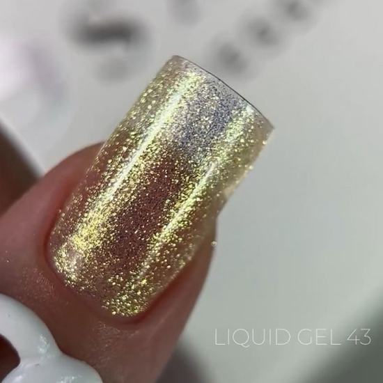 Рідкий гель SAGA Liquid Gel №43 15 мл, Об`єм: 15 мл, Колір: 432