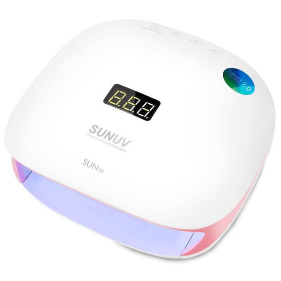 Универсальная LED/UV Лампа SUNUV 4S 48 Вт White/Pink, Original, Цвет: White/Pink