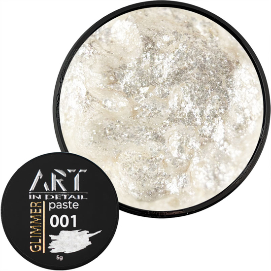 Паста для дизайнов ART GLIMMER Paste №001, 5 мл, Цвет: 001