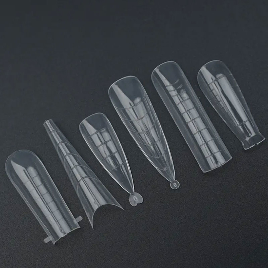 ​Верхние формы для наращивания ногтей Designer MIX Nail Forms SET-A (6 форм по 24 шт в уп.), Размер: SET-A5