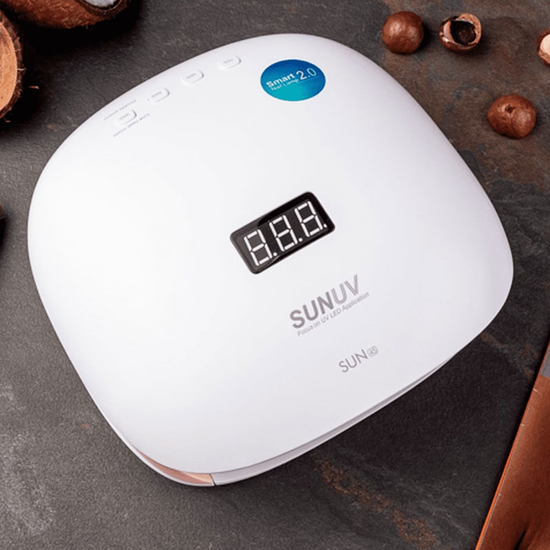 Универсальная LED/UV Лампа SUNUV 4S 48 Вт White/Pink, Original, Цвет: White/Pink7