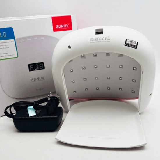 Универсальная LED/UV Лампа SUNUV 4S 48 Вт White/Pink, Original, Цвет: White/Pink6