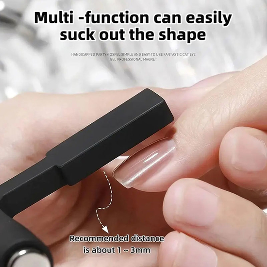 Многофункциональный магнит для ногтей 5 в 1 Черный10