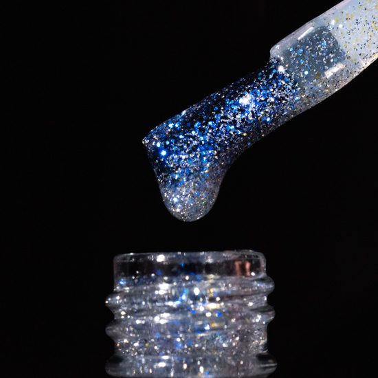 Топ для ногтей Komilfo Galaxy Top 005, 8 мл, Цвет: 0053