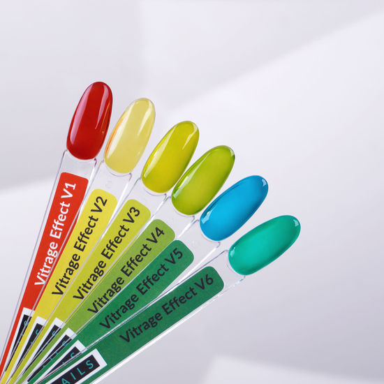 Гель-лак Kira Nails Vitrage №V01 (червоний, вітражний), 6 мл, Колір: 013