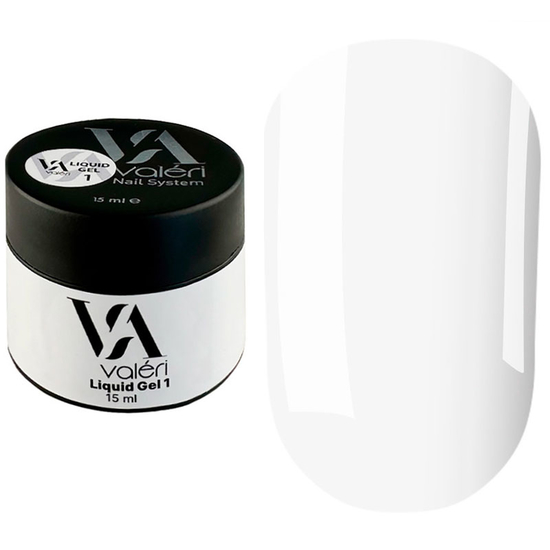Гель Valeri Liquid Gel №001 15 мл, Объем: 15 мл, Цвет: 001