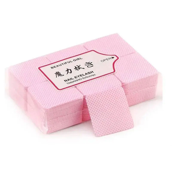 Безворсовые перфорированные салфетки Beautiful girl Pink 300 шт, Цвет: Pink2