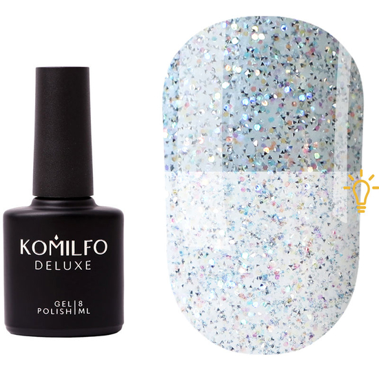 Топ для ногтей Komilfo Galaxy Top 002, 8 мл, Цвет: 0022