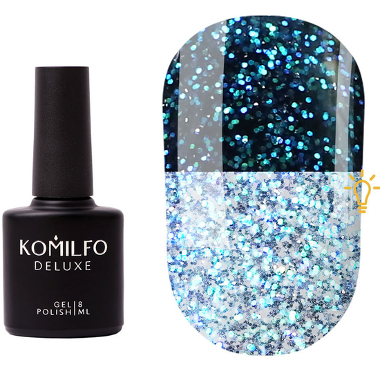 Топ для ногтей Komilfo Galaxy Top 004, 8 мл, Цвет: 0042