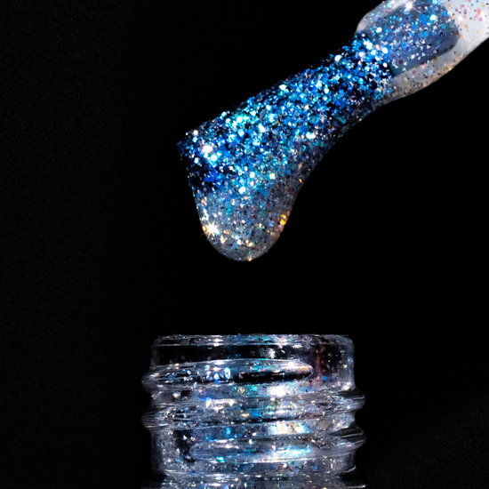 Топ для ногтей Komilfo Galaxy Top 004, 8 мл, Цвет: 0043