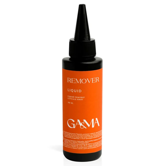 Ремувер для кутикулы быстрого действия Ga&Ma Liquid Remover 100 мл, Объем: 100 мл