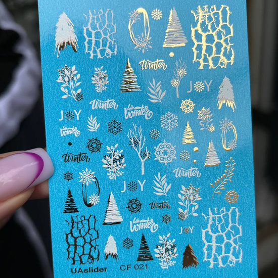 Слайдер-дизайн UA Slider Color and Foil 021