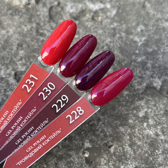 Гель-лак DANNY Gel Polish №229, 10 мл2