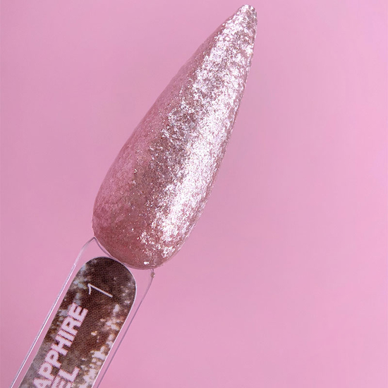 Блесточки для ногтей LUNA Sapphire Gel №1 5 мл, Цвет: №13