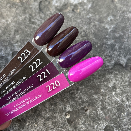 Гель-лак DANNY Gel Polish №222, 10 мл2