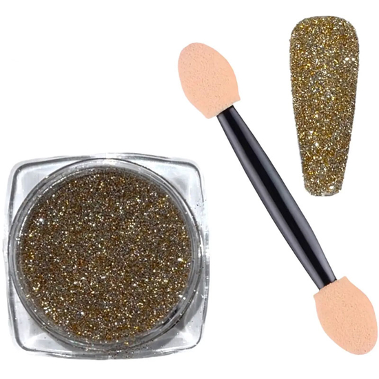 Светоотражающая втирка Diamond Powder для дизайна ногтей №10, Цвет: 102