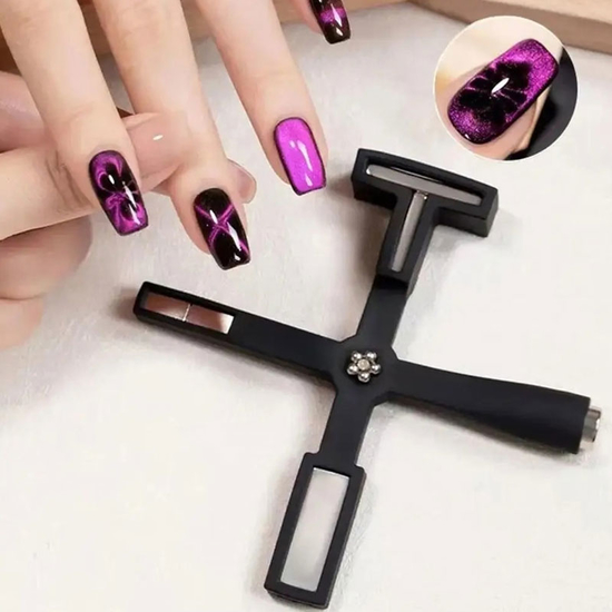 Многофункциональный магнит для ногтей 5 в 1 Черный4