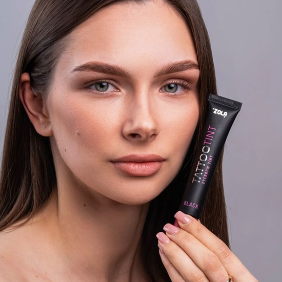 Краска для бровей и ресниц ZOLA TATTOO TINT Black 15 мл, Цвет: Black
3