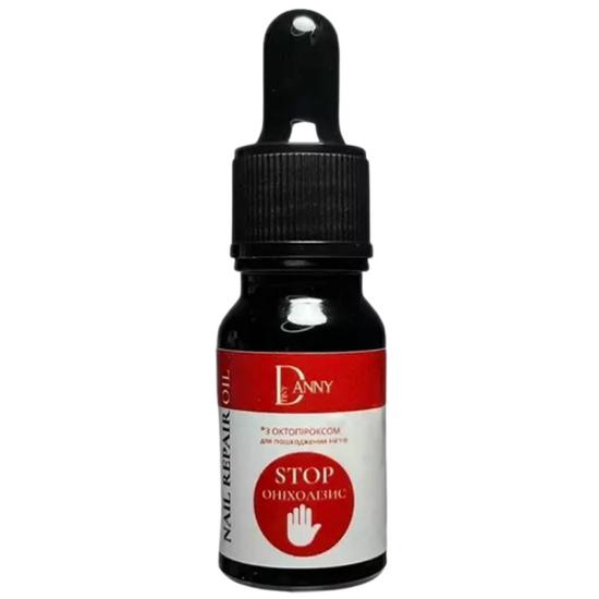 Восстанавливающее масло DANNY «Стоп онихолизис» с новой формулой с октопироксом 10 мл