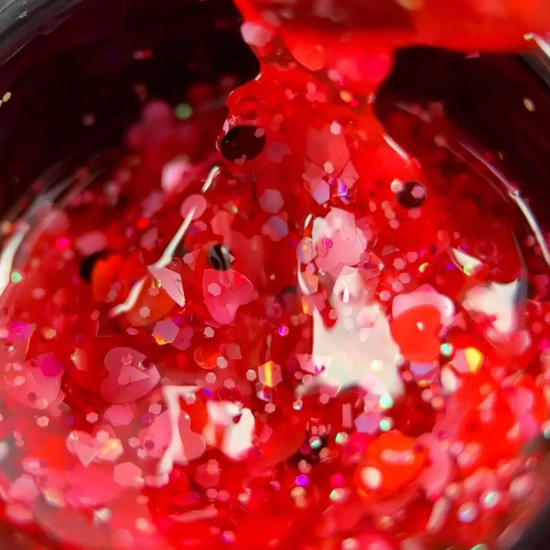 Глиттер гель DANNY "Love" №03 8 мл, Цвет: 032