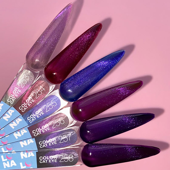 Гель-лак LUNA Color Cat Eye №253 13 мл, Колір: 2534