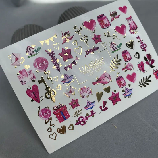 Слайдер-дизайн UA Slider Color and Foil 126