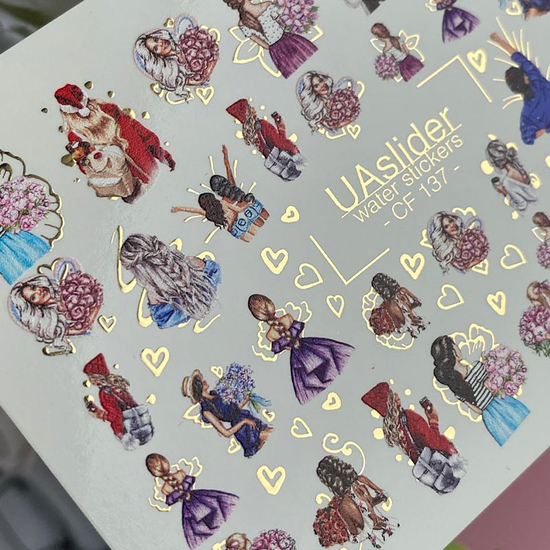 Слайдер-дизайн UA Slider Color and Foil 137