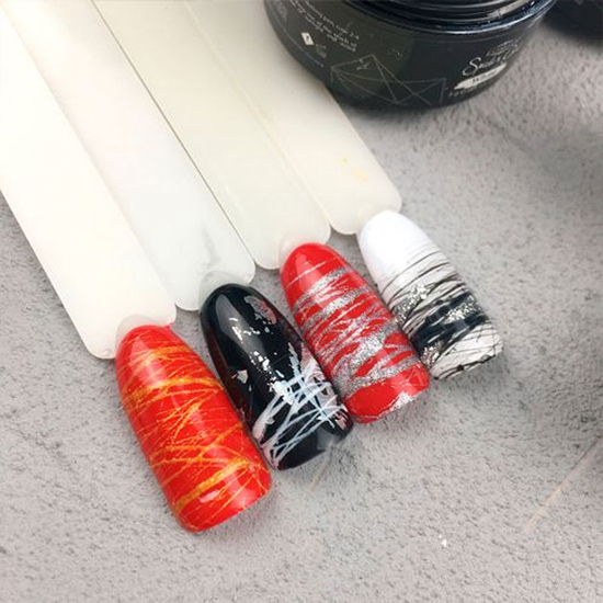 Komilfo Spider Gel Black, 5 г2