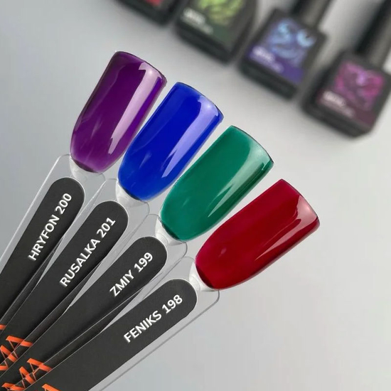 Гель-лак GA&MA Mystic collection 198 Feniks / Мистик коллекция 198 Феникс 10 мл, Цвет: 1983