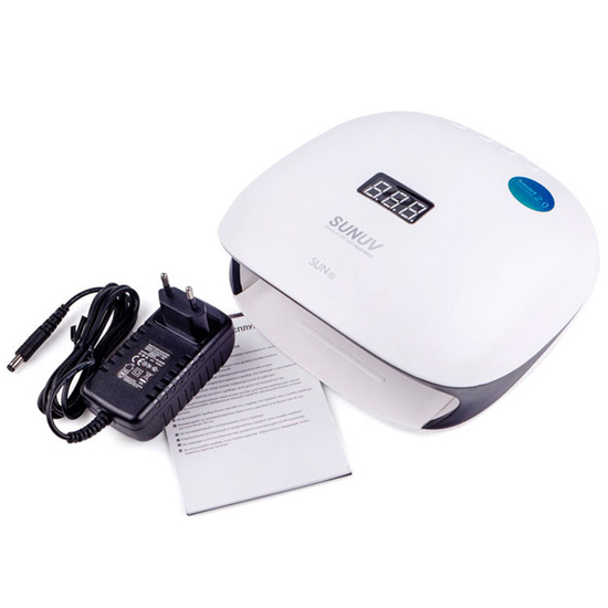 Универсальная LED/UV Лампа SUNUV 4S 48 Вт White/Black, Original, Цвет: White/Black2