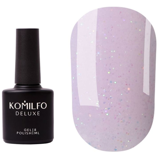 Топ для гель-лаку без липкого шару Komilfo Violet Diamond Top, 8 мл