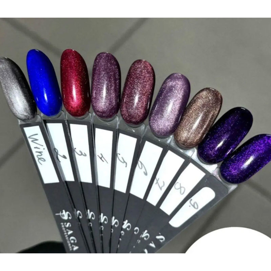 Гель-лак SAGA Wine Cat №08, 10 мл, Цвет: 082