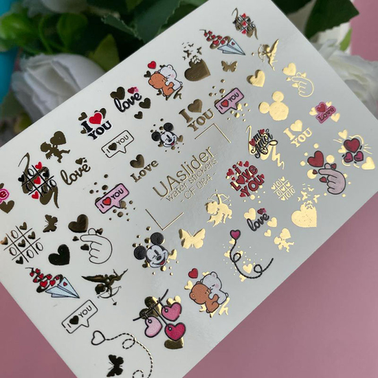 Слайдер-дизайн UA Slider Color and Foil 084