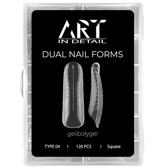 Многоразовые верхние формы ART Dual Nail Forms, Type 04, Размер: 04