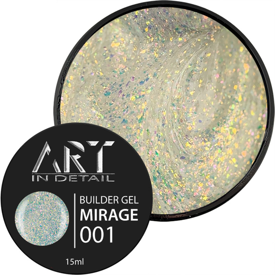 ART Builder Gel MIRAGE №001, 15 мл, Цвет: 0012
