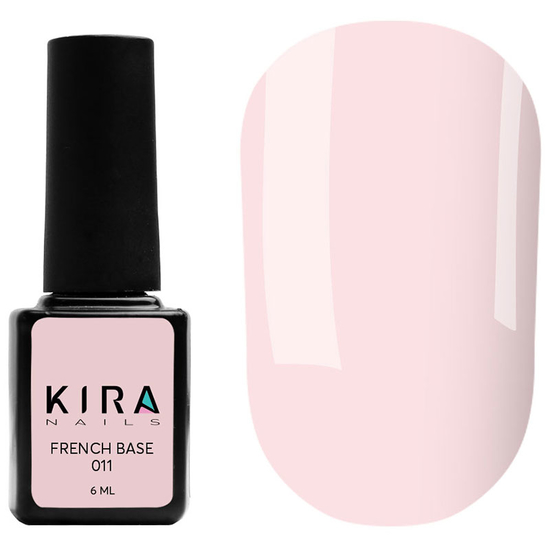 Kira Nails French Base 011 6 мл, Объем: 6 мл, Цвет: 011